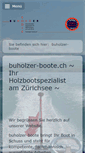 Mobile Screenshot of buholzer-boote.ch